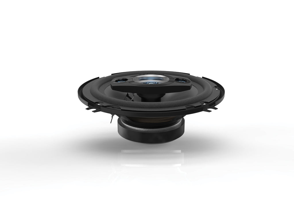 Scosche Hd6504sd 6.5 inch Multi-Fit HD Coaxial 4-Way 200 Watt Peak Car Stereo Speakers, Set of 2 New