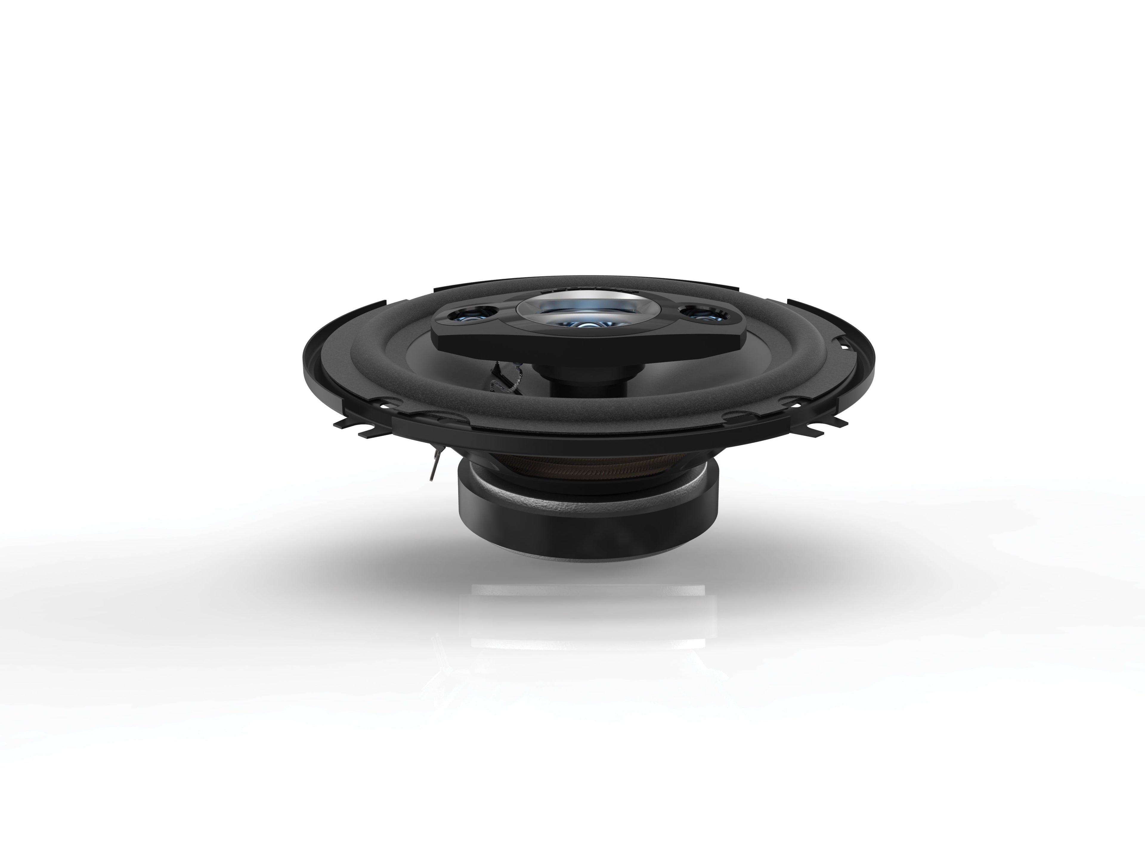Scosche Hd6504sd 6.5 inch Multi-Fit HD Coaxial 4-Way 200 Watt Peak Car Stereo Speakers, Set of 2 New