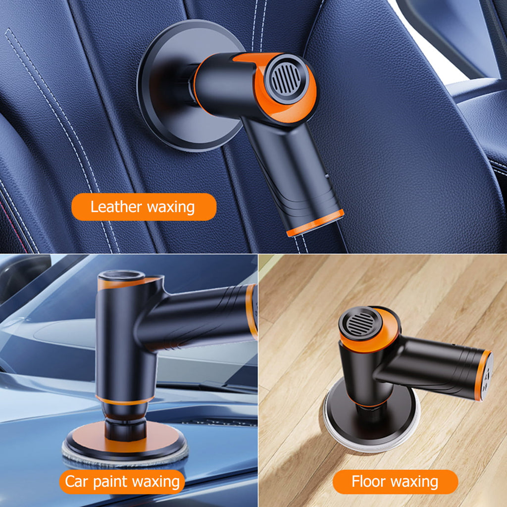 Harupink Cordless Car Buffer Polisher Kit , 2000mAh, Polishing Pads for Removing Car Scratch, Polishing Car/Home Appliance/Ceramic/Boat Detailing