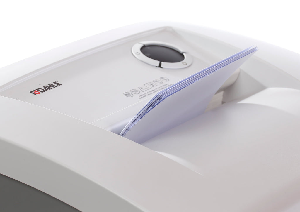 DAHLE CleanTEC 51322 Paper Shredder w/Air Filter, Auto Oiler, Jam Protection, 12 Sheet Max, Level P-5