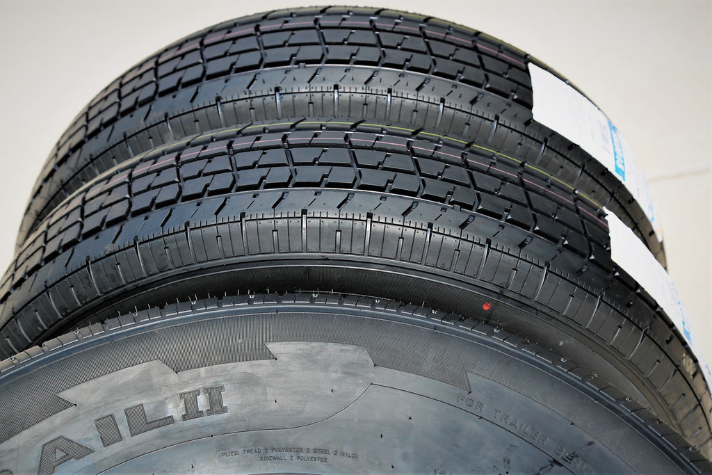 Suntek HD Trail 2 Semi Steel ST 205/75R15 Load D 8 Ply Trailer Tire