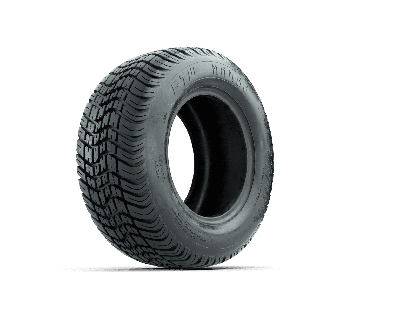205/50-10 GTW Mamba 18" Tall Golf Cart Low Profile DOT Street Tire