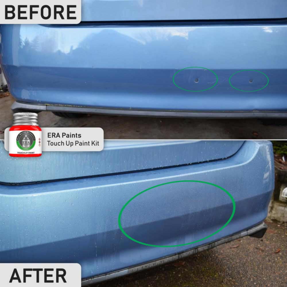 ERA Paints (8V5 Shoreline Blue Pearl) Compatible with Toyota Rav4 2013-2019 Exact Match Touch Up Paint and Clearcoat