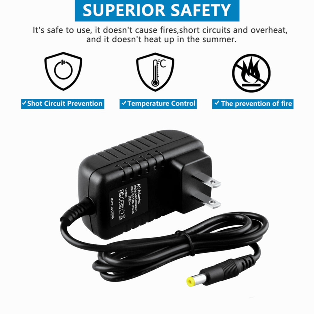 FITE ON Compatible AC Adapter Replacement for Shark DK12 VM200 VACMOP Cordless Hard Floor Vacuum Mop charger