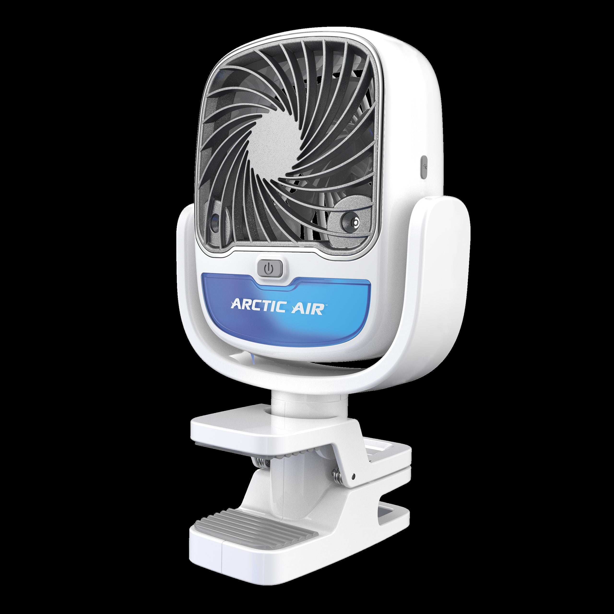 Arctic Air Grip Go Portable Evaporative Air Cooler, Rechargeable Cooling Fan, Clamp-on Space Cooler