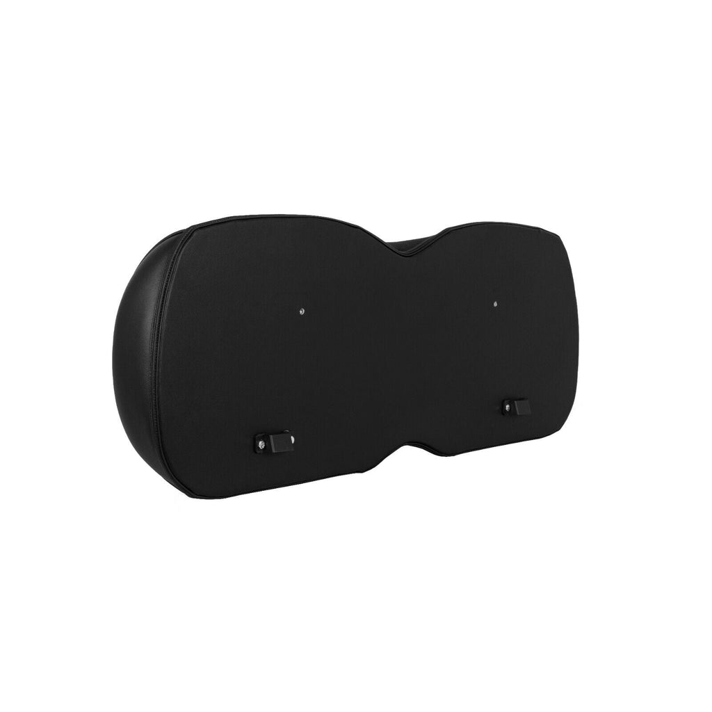 Premium Suede Front Seat Cushions for Club Car Precedent/Tempo/Onward Golf Cart - Black