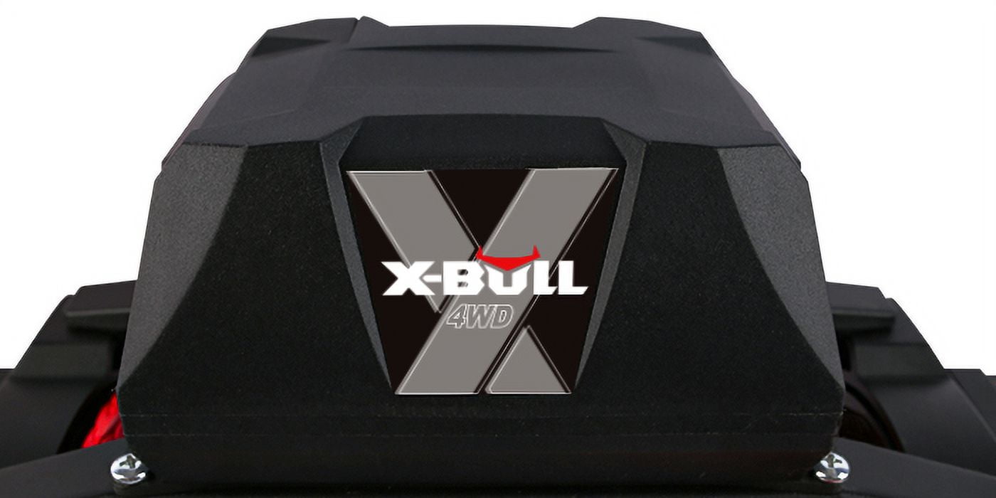 X-BULL Winch-13500 lb. Load Capacity Electric Winch Kit 12V Synthetic Rope,Waterproof IP67 Electric Winch with Hawse Fairlead, with Wireless Handheld Remote and Corded Control Recovery