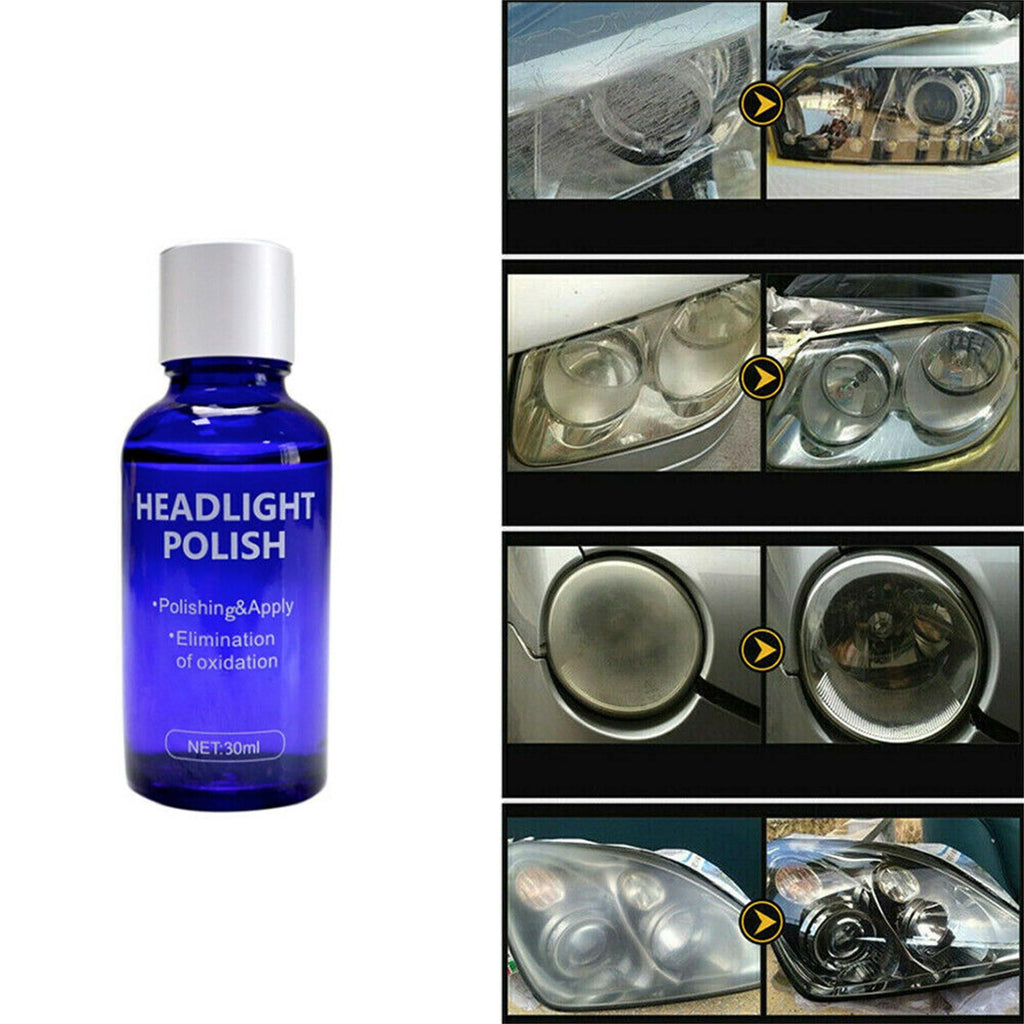 Car Repair Liquid Polish Cleaner Accessories Headlight Cover Len Restorer Repair Liquid Polish Cleaner 30ml