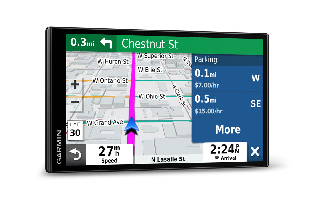 Restored Garmin Drivesmart 65T 6.95" GPS Navigator with Traffic and Smart Features (Refurbished)