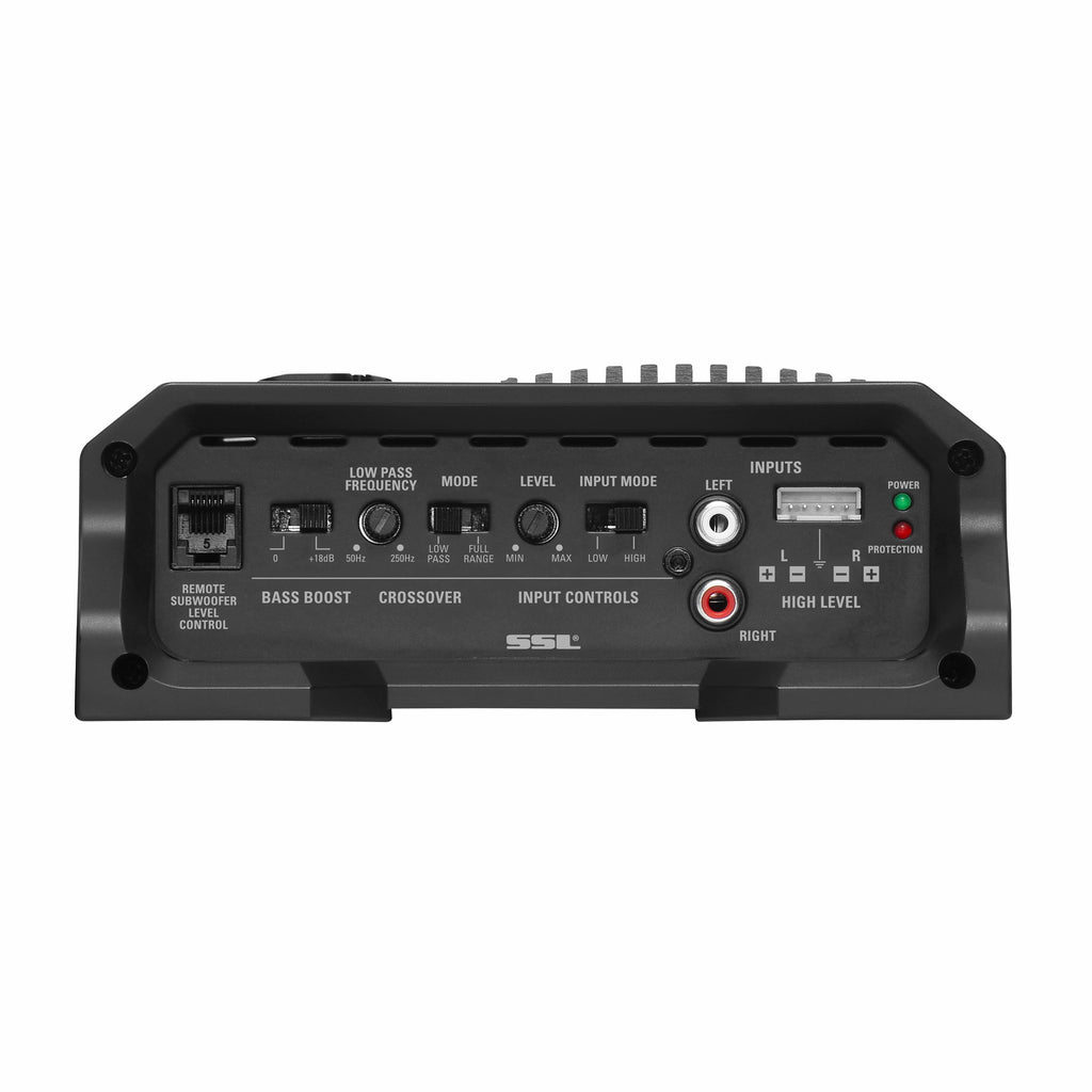 Restored Premium Sound Storm Laboratories CG1501M Charge Series Car Audio Amplifier 1500 High Output, 2/8 Ohm, High/Low Level Inputs, Low Pass Crossover, Hook Up To Stereo and Subwoofer (Refurbished)
