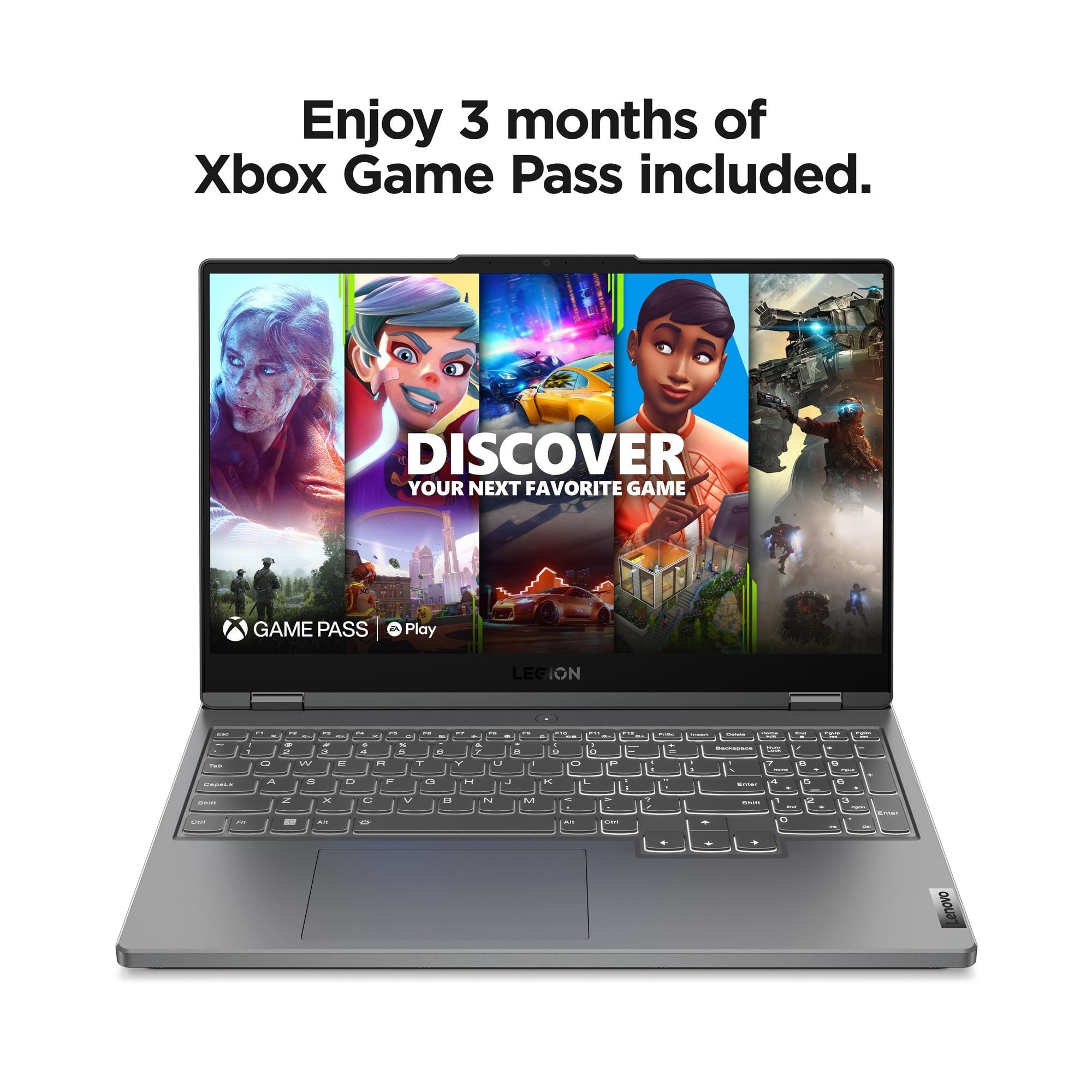 Lenovo Legion 5 15.6" WQHD 165Hz Gaming Laptop AMD Ryzen 7 7735H 16GB RAM 512GB SSD NVIDIA GeForce RTX 4060 8GB Storm Grey