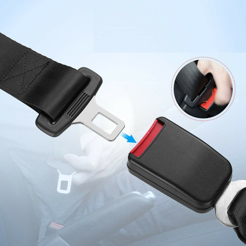2PCS Universal Car Auto Safety Seat Belt Extender Seatbelt Extension Strap Buckle 14"INCH
