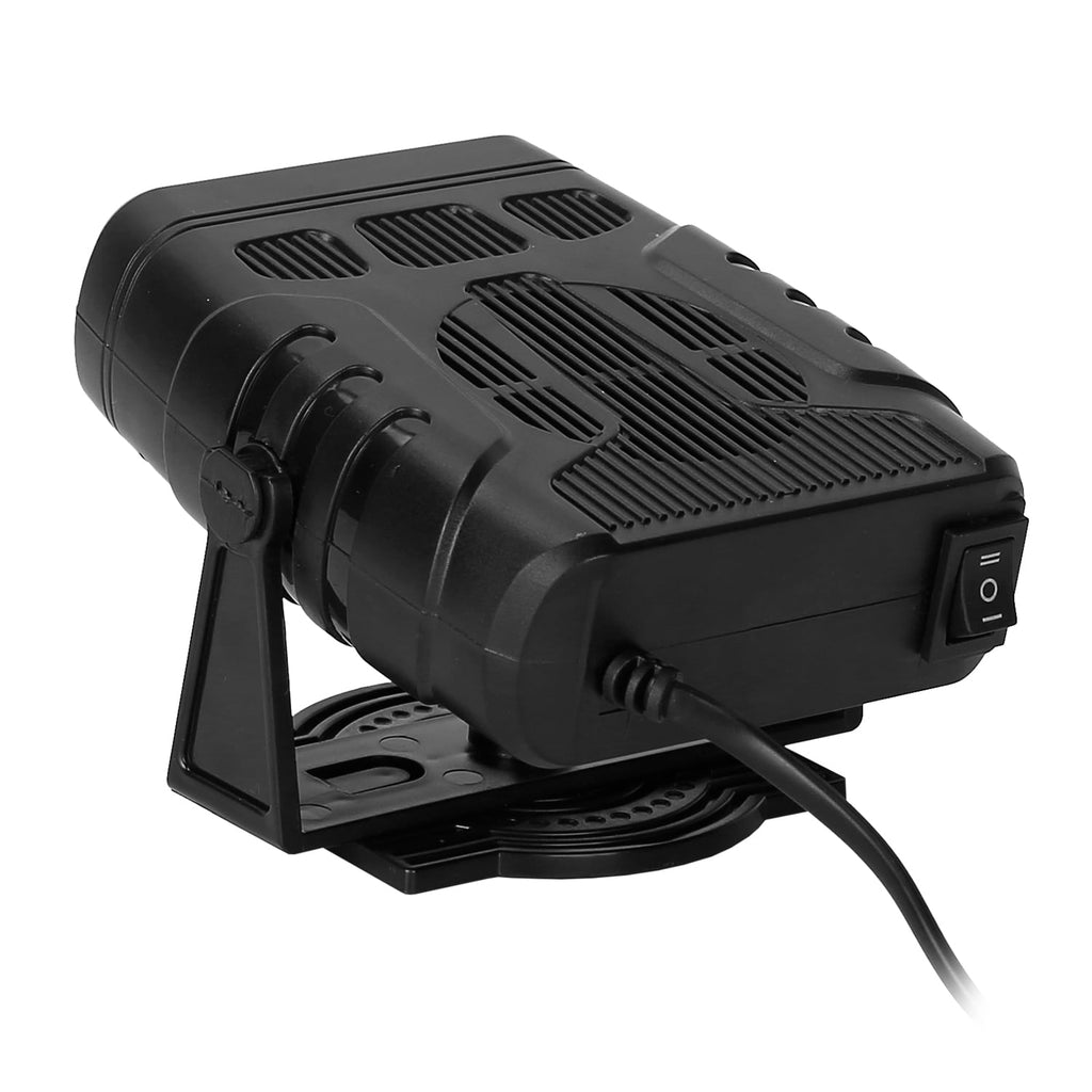 iMounTEK 12V 120W Portable Car Space Heater 2 in 1 Defroster Heater Cooling Fan for Car Truck Van