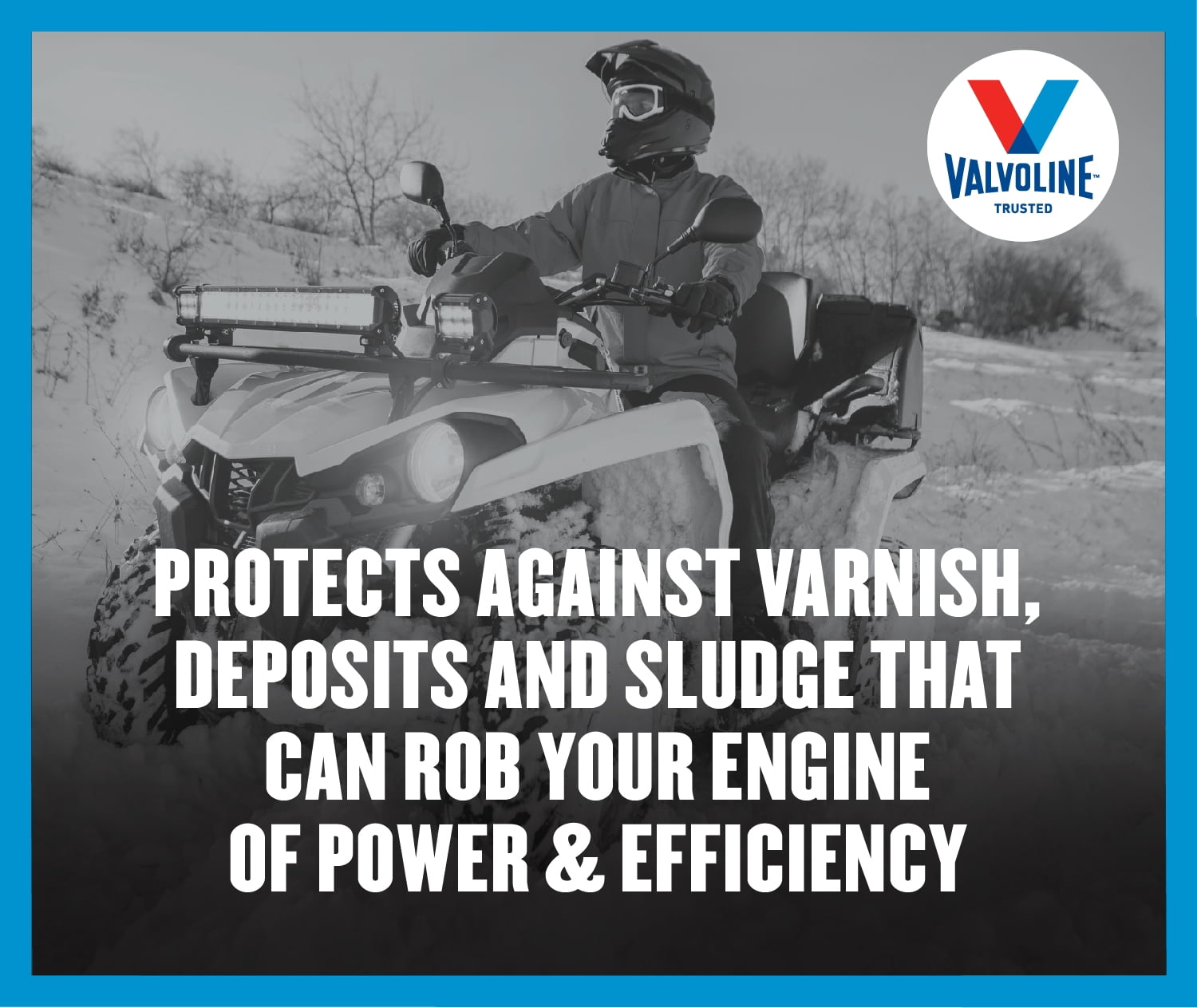 Valvoline 4-Stroke ATV/UTV SAE 10W-40 Motor Oil 1 QT
