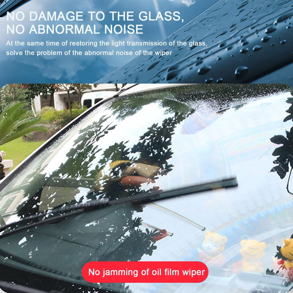 WQQZJJ Office Supplies 150ml Car Glass Oil Film Cleaner, Glass Film Removal Cream, Car Windshield Oil Film Cleaner, Glass Stripper Water Stain Remover 2pcs Up To 40% Off Home on Clearance