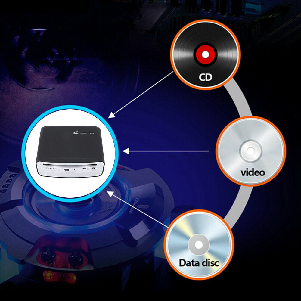 Jahy2Tech USB Interface Car DVD/CD Dish Box Player External Stereo For Android Version 4.4