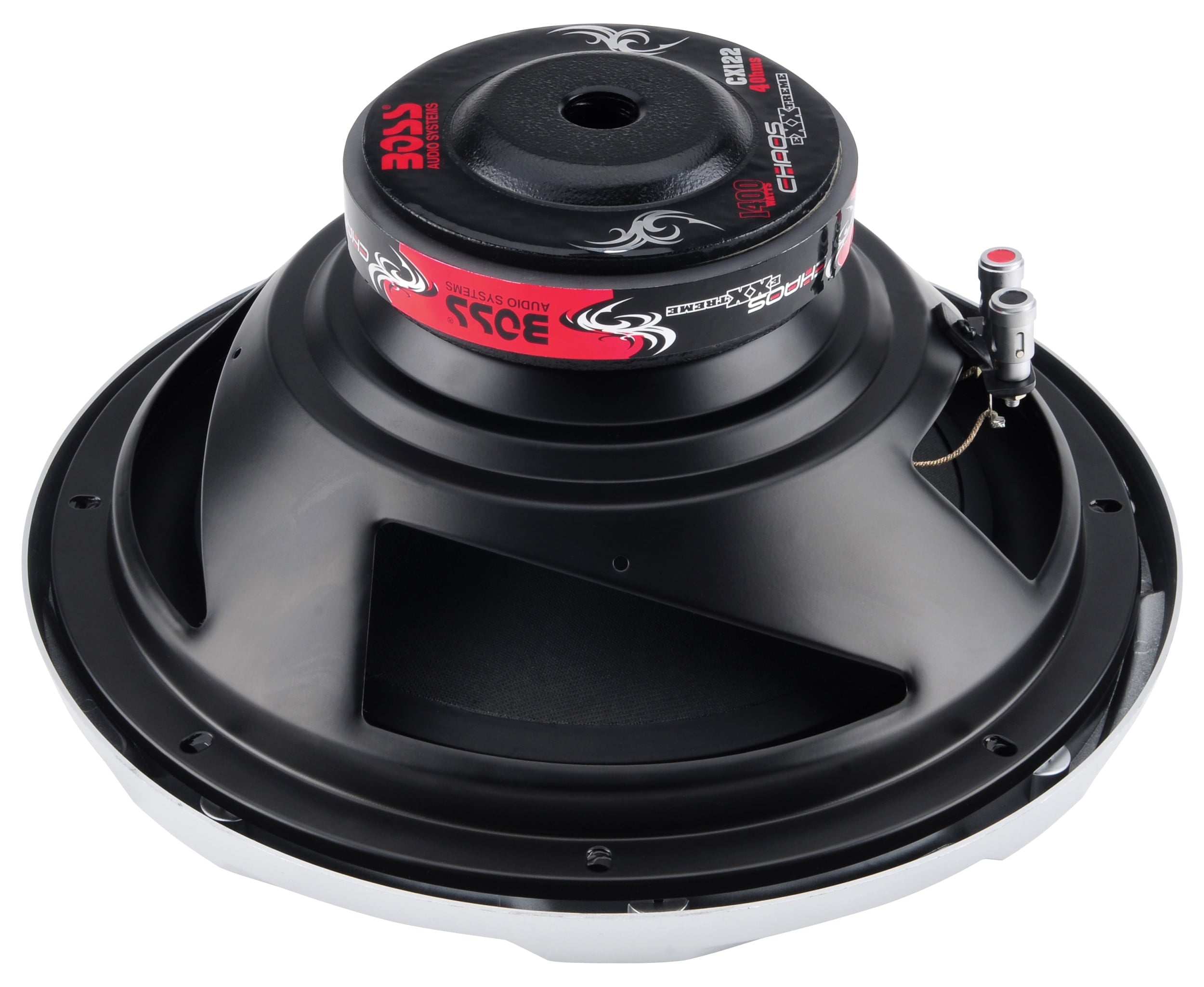 Boss Audio Systems New CX122 1400W Peak (700W RMS) 12" Chaos Extreme Series Single 4-Ohm Car Subwoofer