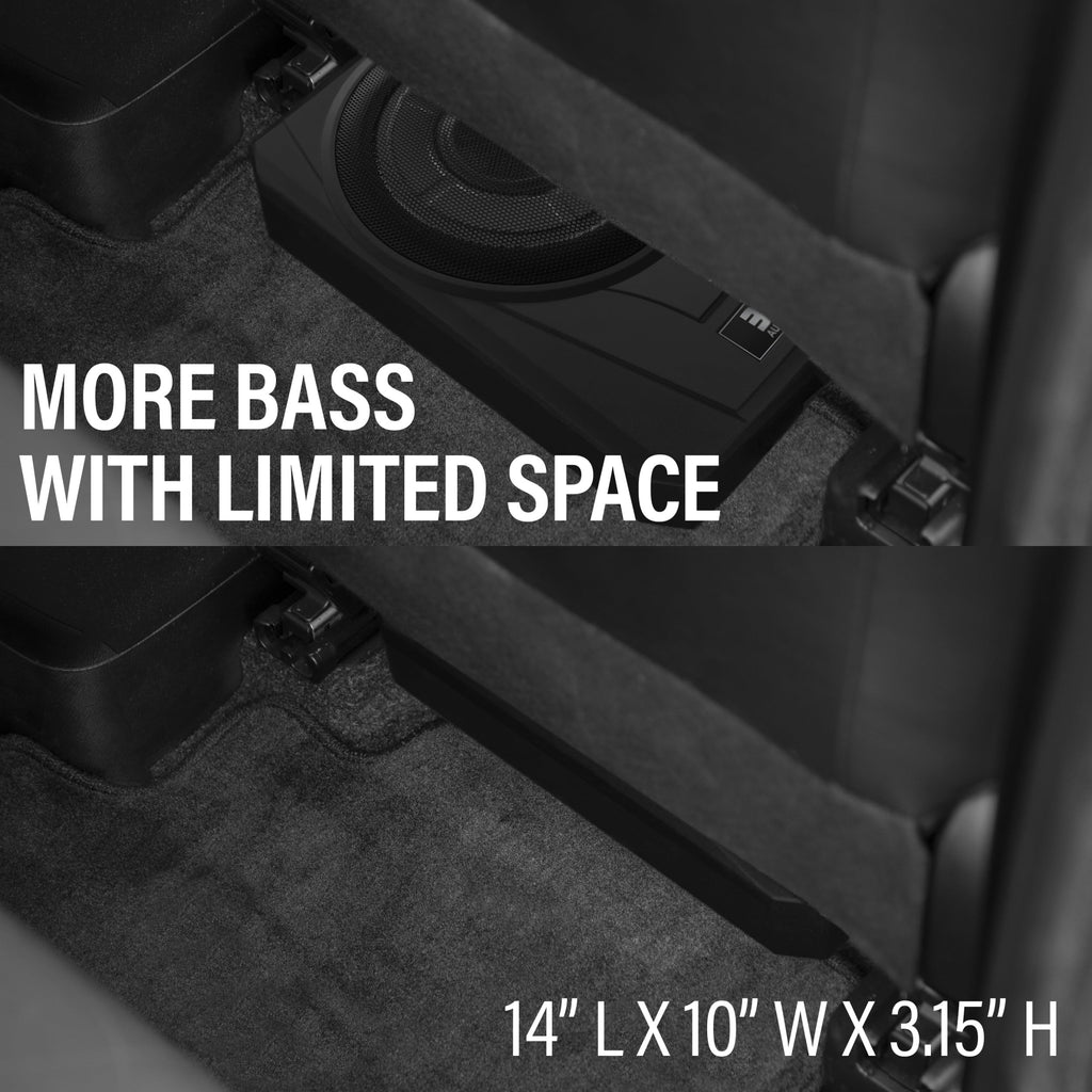 BOSS Audio Systems BASS10 Amplified 10” Car | Certified Refurbished