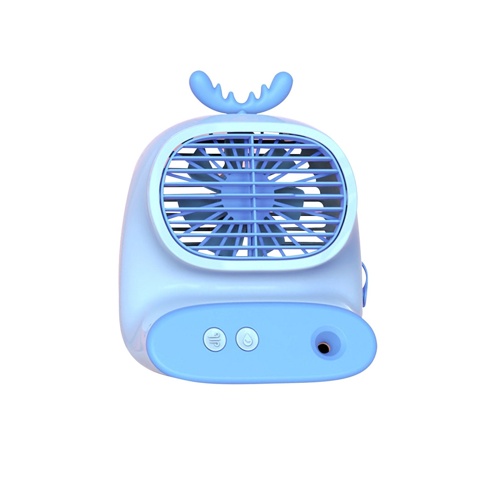 Haykey Kids Portable Aired Conditioner Fan Rechargeable Evaporative Portable Aired Cooler Humidifier 3 Speed USB-C Portable Aired Conditioner For Bedroom Office