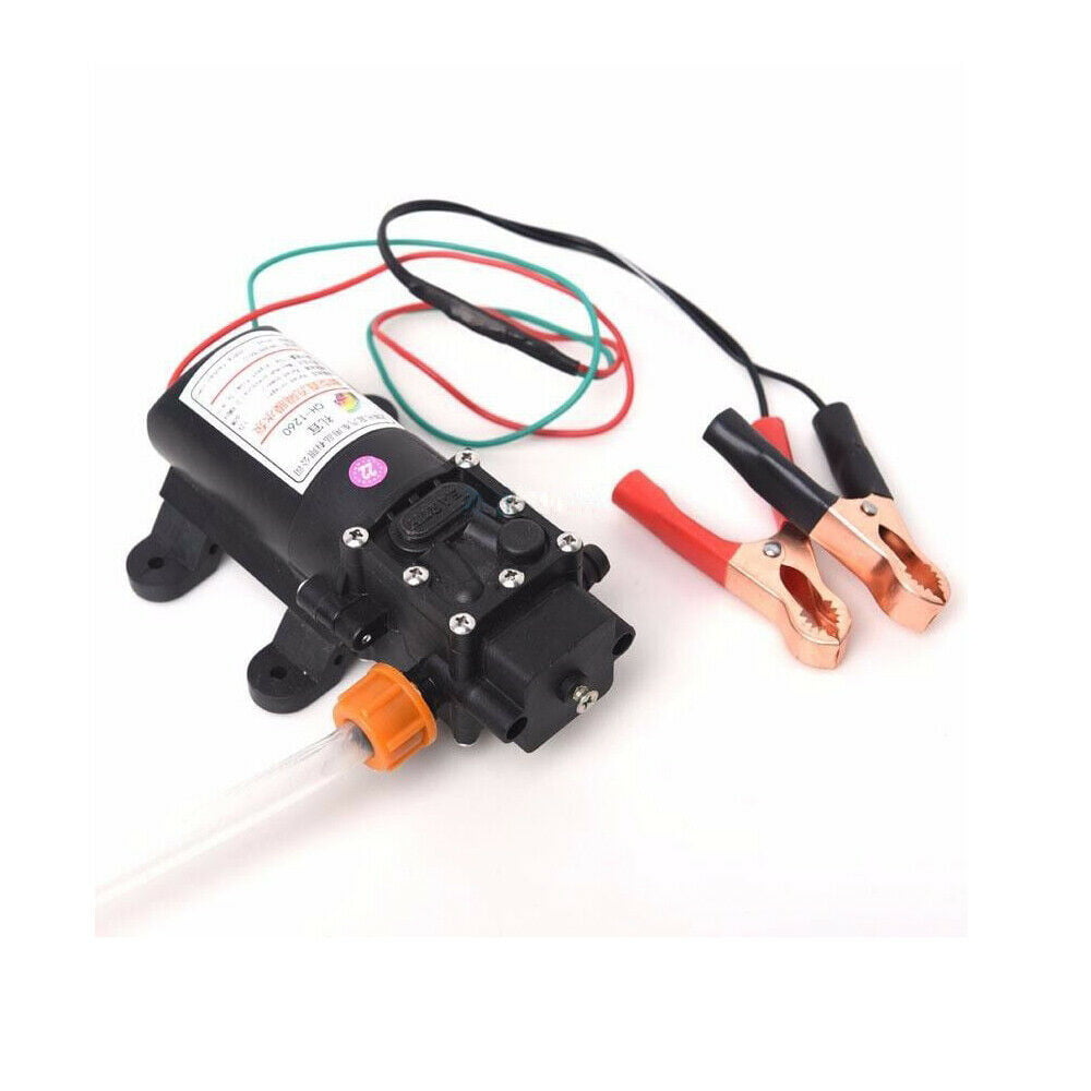 SHZICMY 12V Motor Oil Gasoline Fuel Fluid Extractor Electric Transfer Change Pump 5L/min