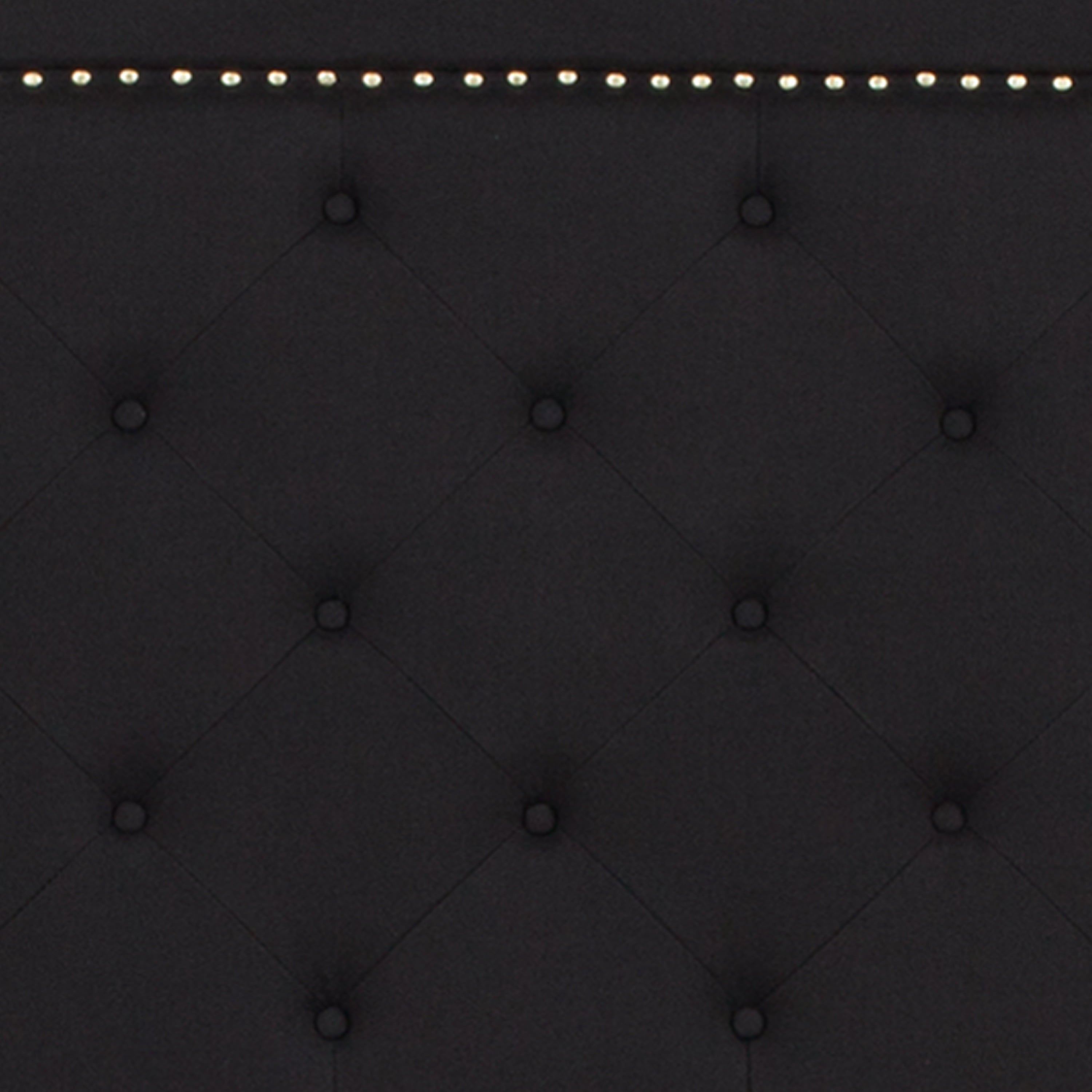 Flash Furniture Brighton Twin Size Tufted Upholstered Platform Bed in Black Fabric