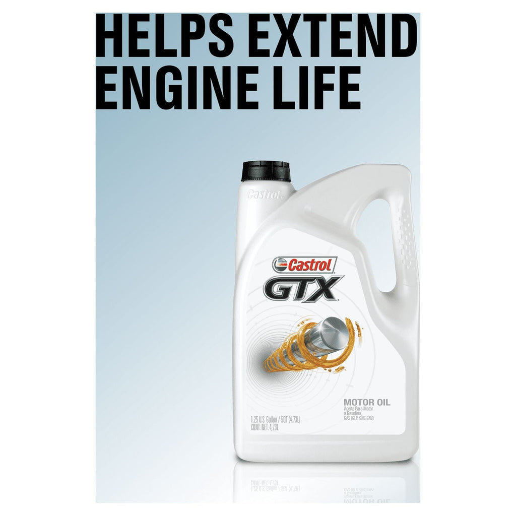 Castrol GTX Ultraclean 5W-30 Synthetic Blend Motor Oil, 1 Quart