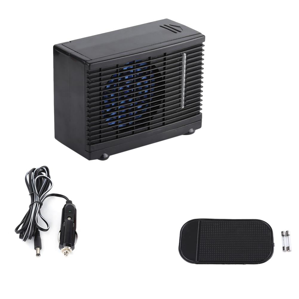 Mgaxyff Evaporative Air Conditioner, Portable 12V Car Truck Home Mini Air Conditioner Evaporative Water Cooler Cooling Fan