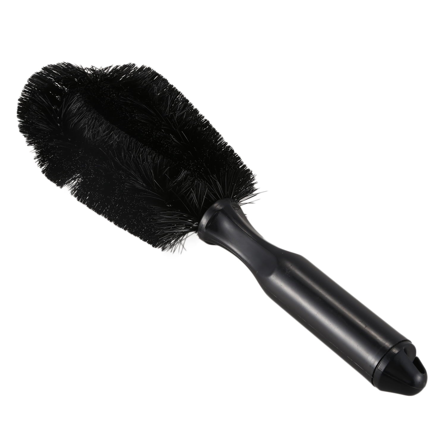 Black Car Auto Wheel Tire Rim Brush Wash Cleaning Tool 10.6" Long