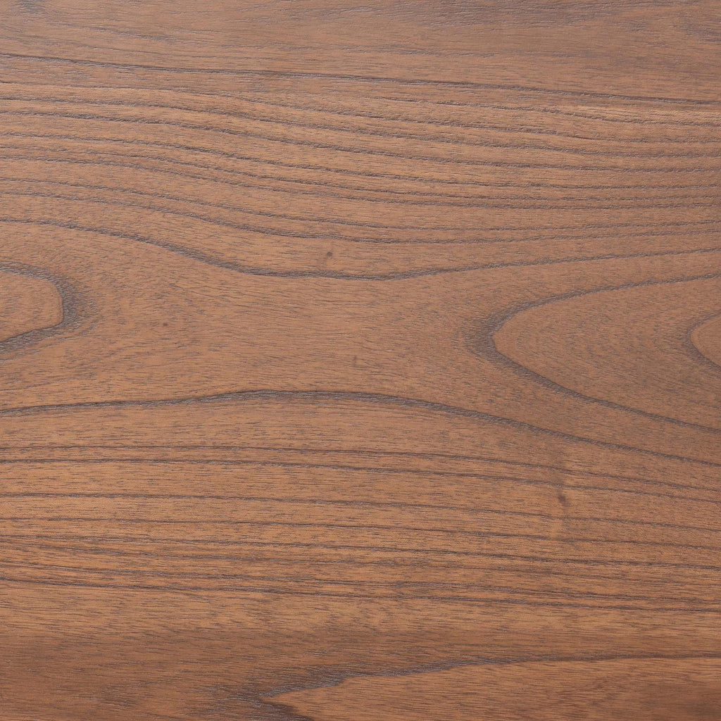 Baxton Studio Salvatore Mid-Century Modern Walnut Brown Finished Wood Queen Size Platform Bed