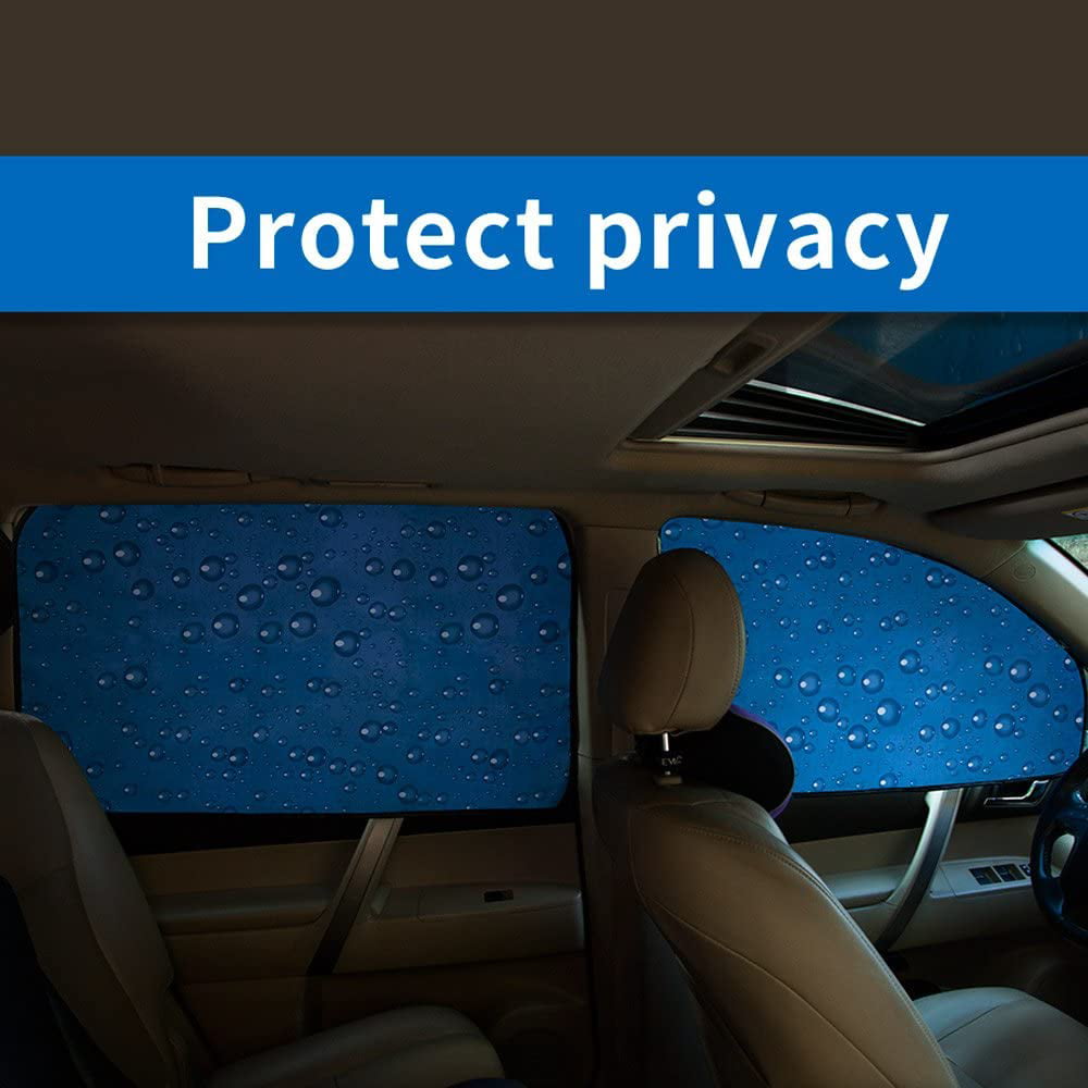 Car Sun Shades for Window, Side and Rear Window Sunshade ,Auto Sun UV RaysBlocker Visor Protector for Most Sedans SUV Truck