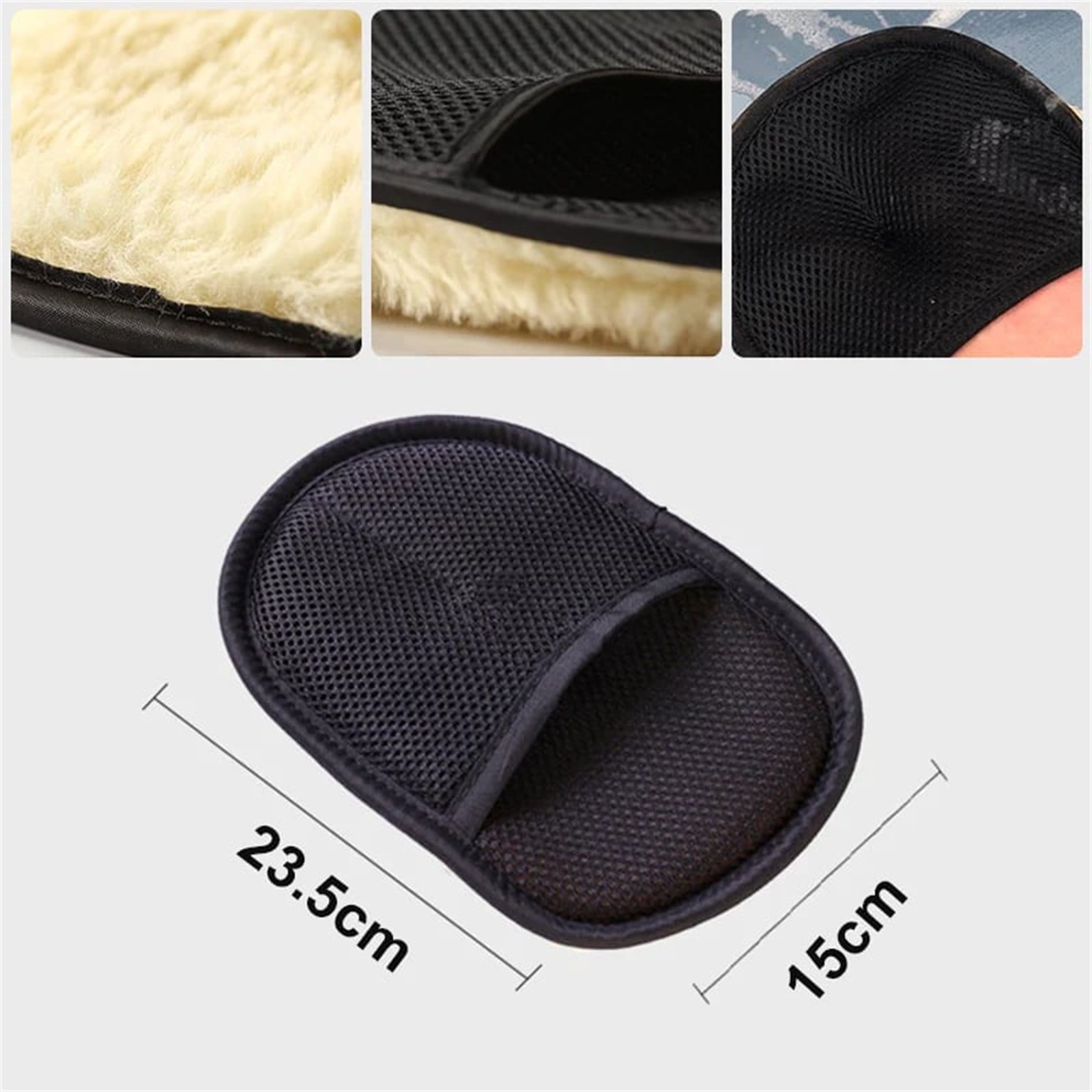 lulshou Special Soft Towel for Car Wash,Wool Car Wash Gloves,Cleaning Gloves Cleaning Supplies