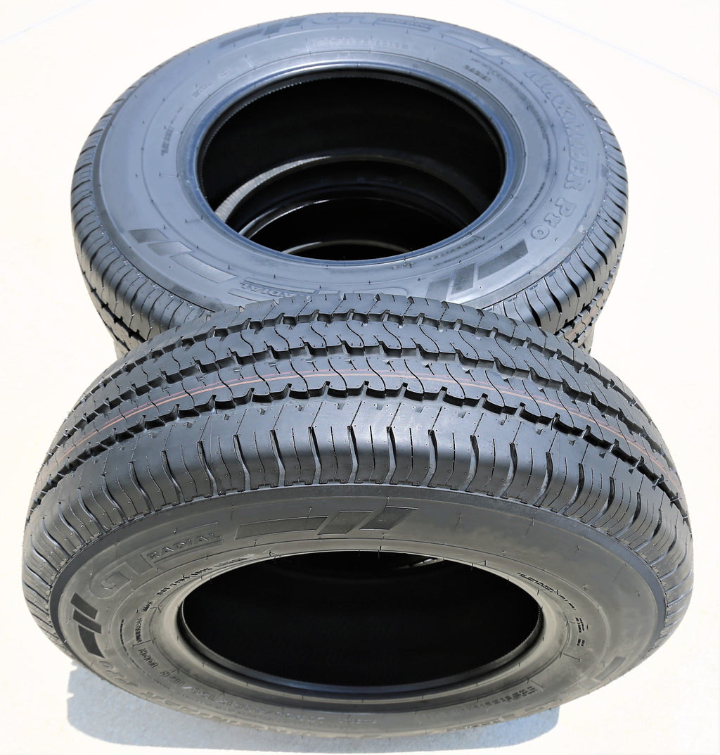 Set of 4 (FOUR) GT Radial Maxmiler Pro 235/65R16 Load E 10 Ply Commercial Tires