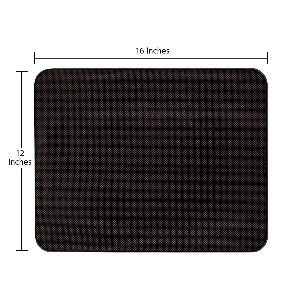 AutoDrive Black PVC Static Cling Sun Shade, 12" x 16"