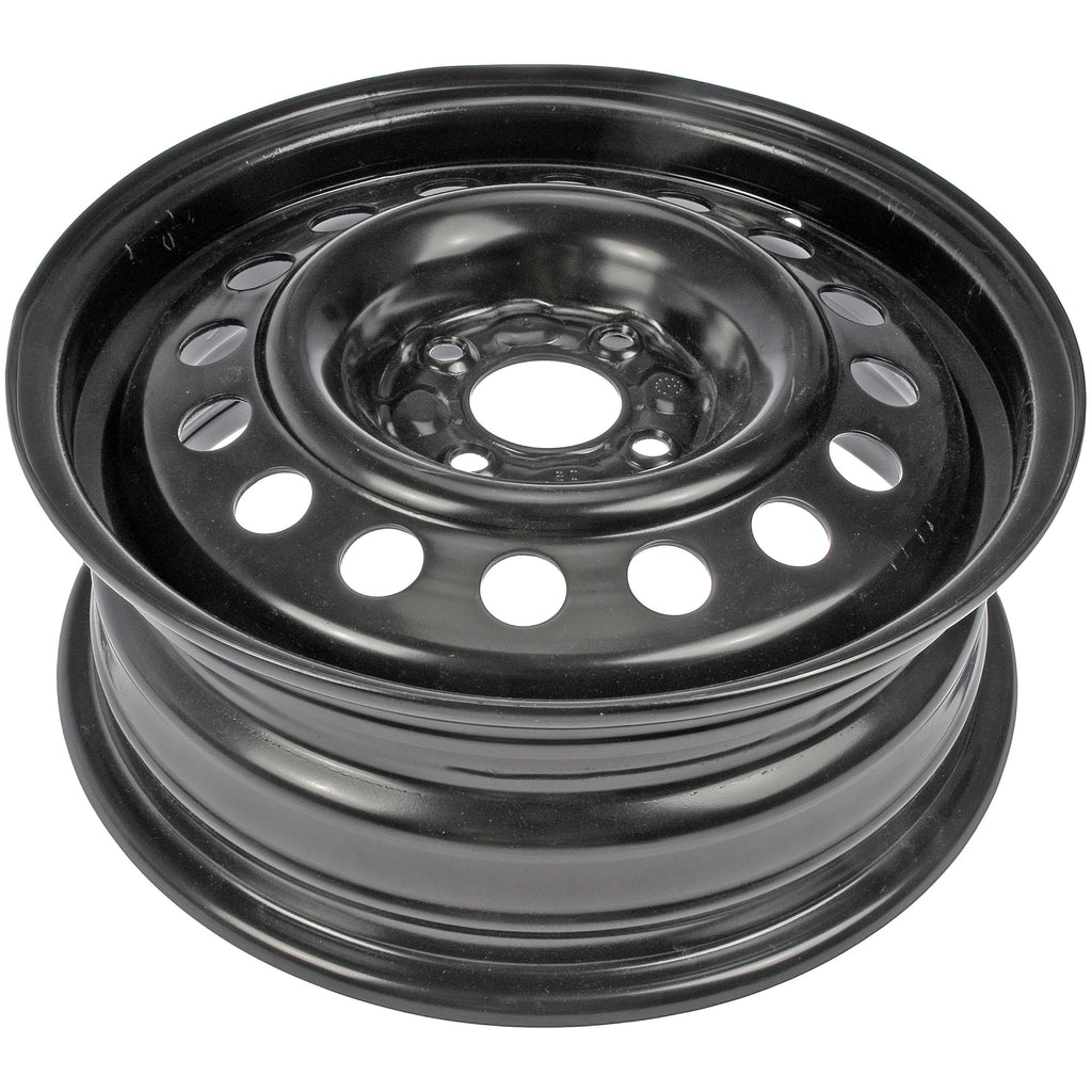 Dorman 939-113 Steel 15" Wheel Rim 15 x 5.5-inch 4-Lug Black, for Specific Toyota Models Fits select: 2007-2013 TOYOTA YARIS