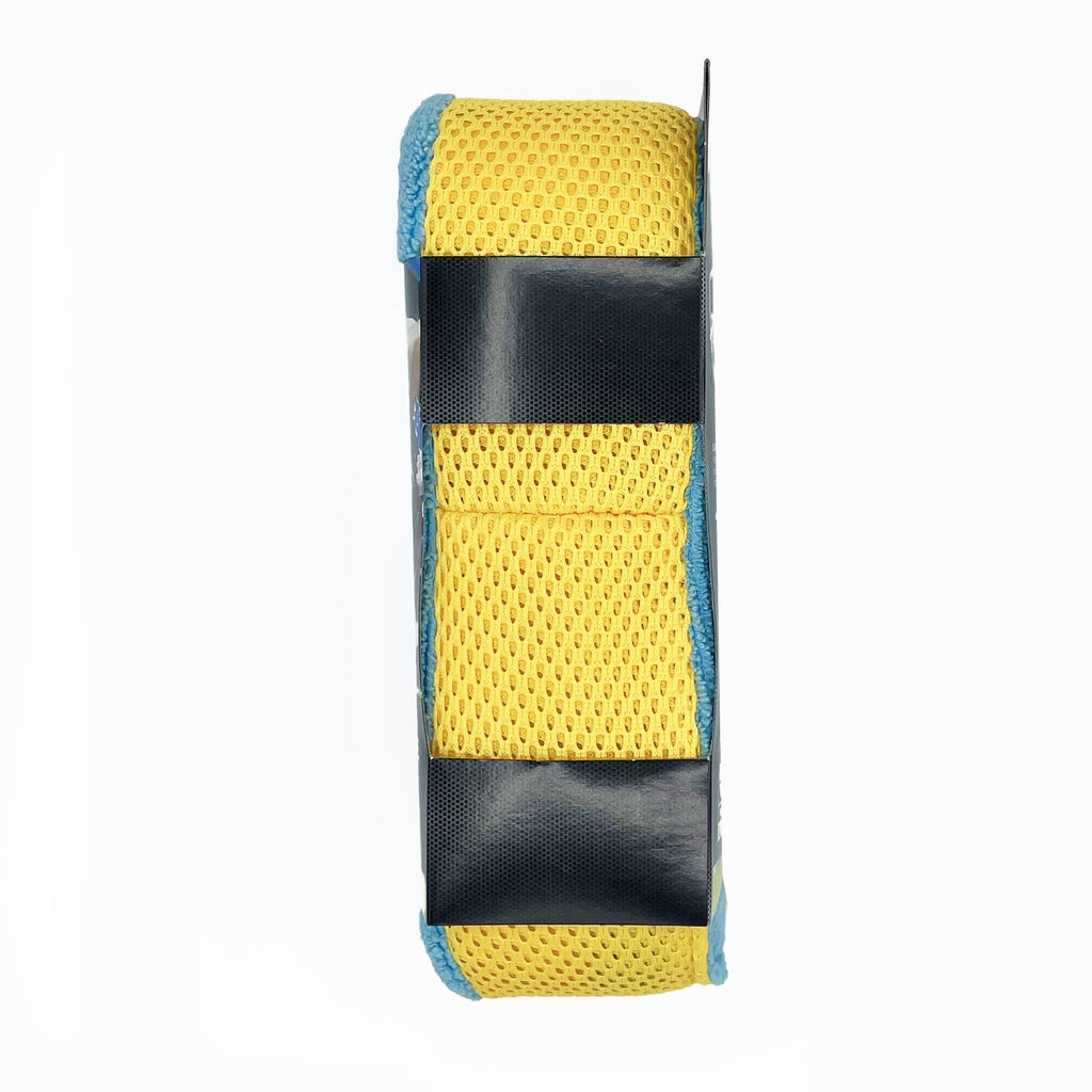 Auto Drive Car Wash Microfiber Sponge w/ bug mesh, Blue