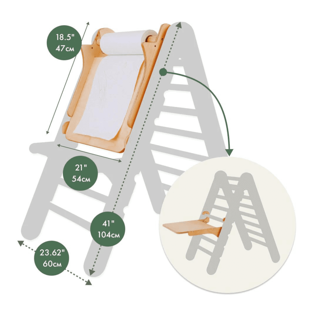 Goodevas Art Addition to the Climbing Ladder Outdoor & Indoor Playground for Kids 1 - 7 y.o.