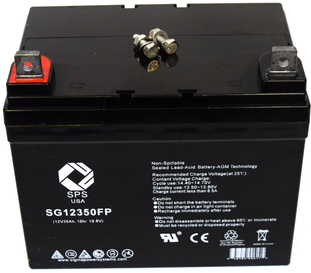 SPS Brand 12V 35Ah Replacement battery for Lawn Mower Honda Lawn and Garden H4518