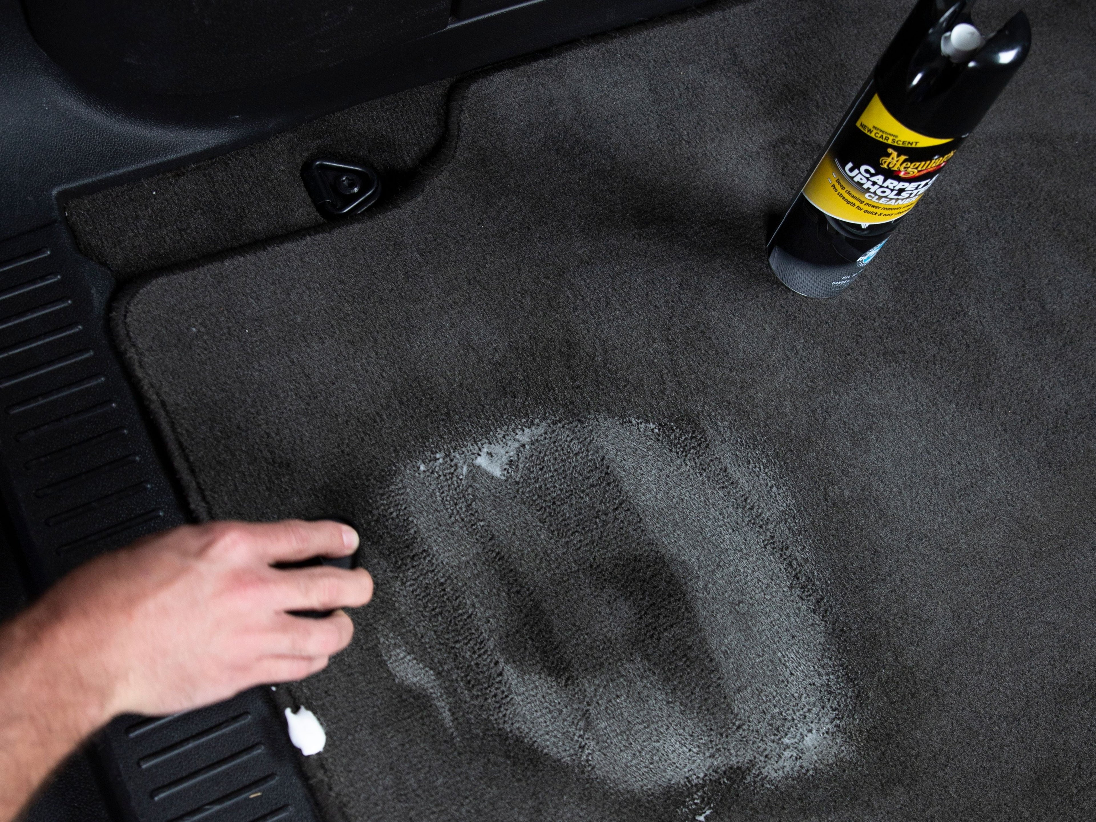 Meguiar's Carpet & Upholstery Cleaner, G191419, 19 Oz, Foam Spray