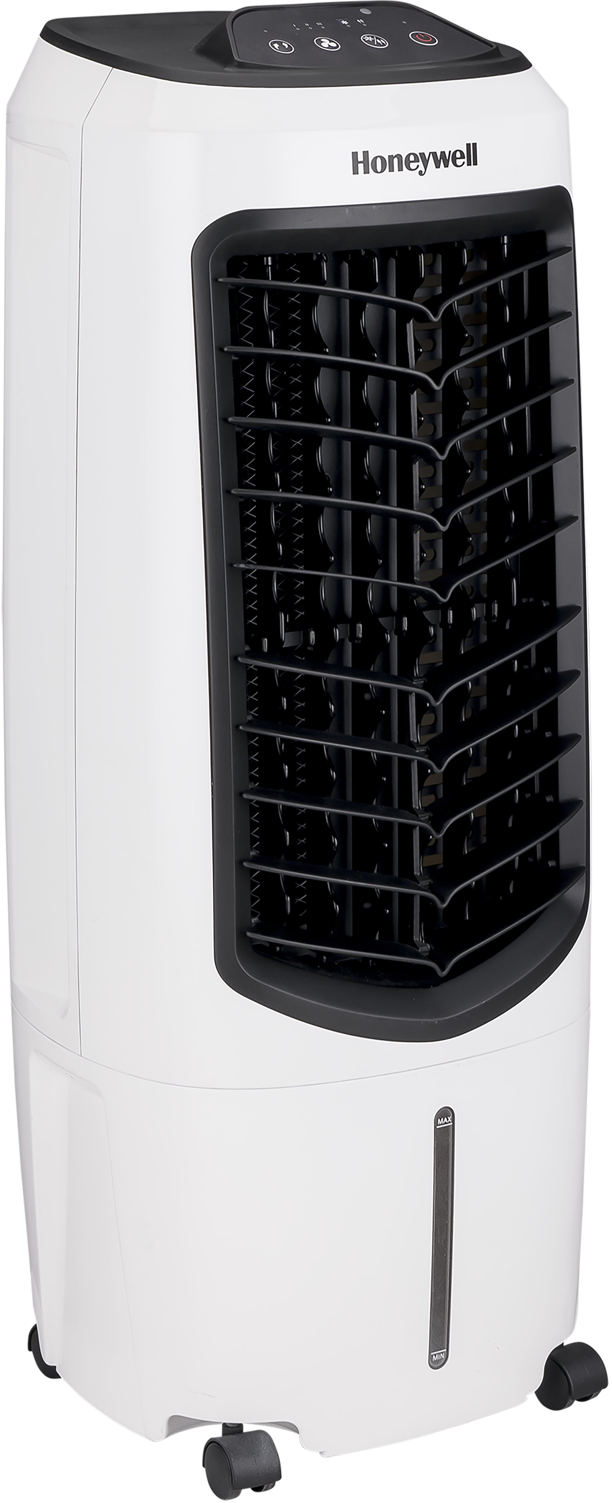 Honeywell Portable Evaporative Cooler with Fan, Humidifier & Remote, 29.6" TC10PEU, White