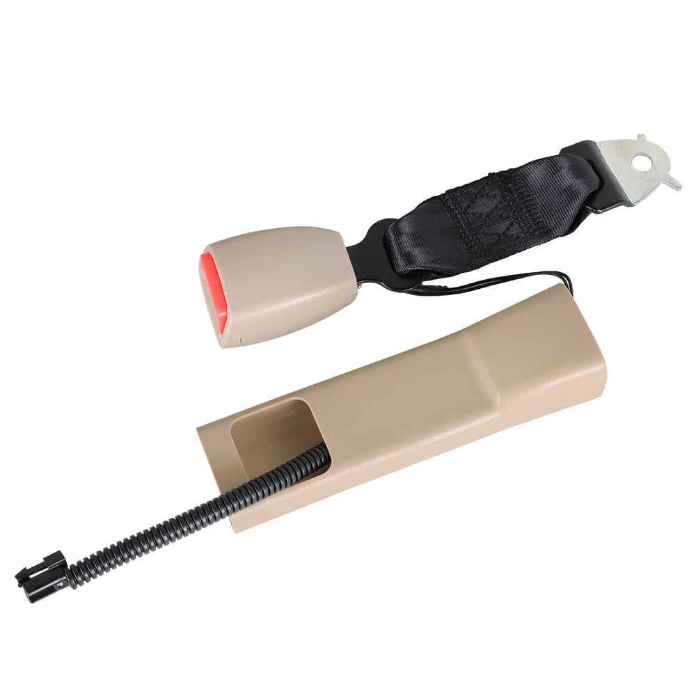 LABLT Driver Seat Belt Buckle Tan 19121538 for 07-2013 Silverado Sierra Tahoe Yukon