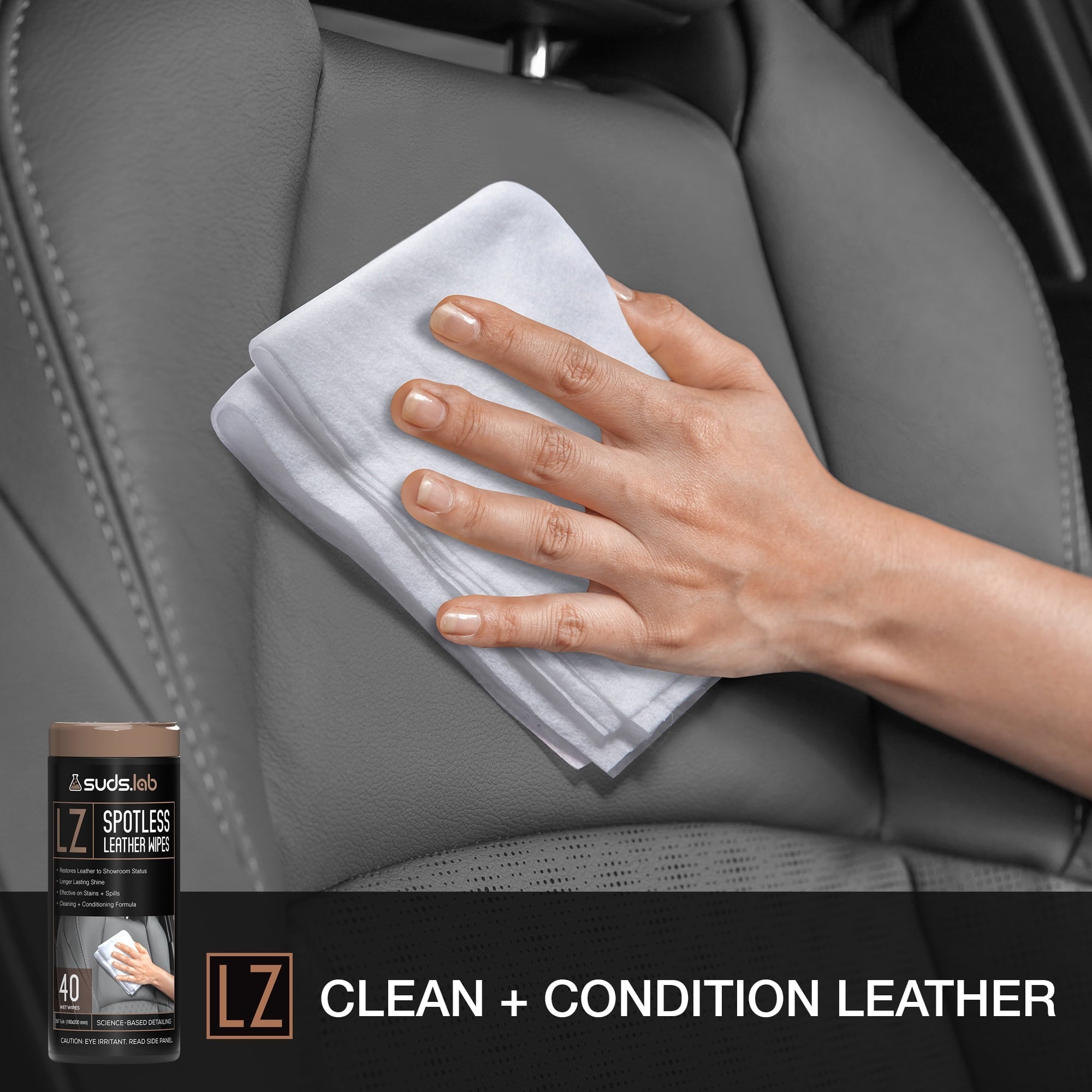 Suds Lab CW Complete Vehicle Wipe Combo Kit - 160 Wipes In the Kit