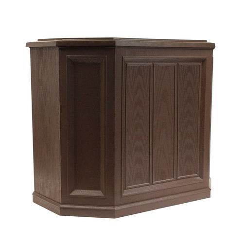 AIRCARE 696 400HB Whole House Credenza Evaporative Humidifier for 3600 sq. ft, Light Oak