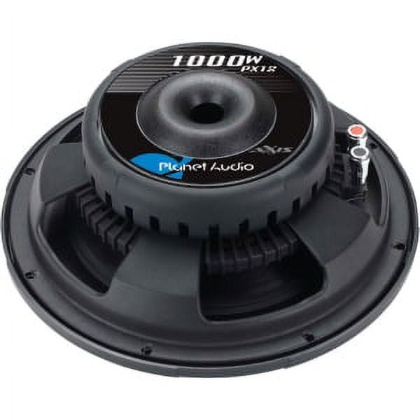 Planet Audio AXIS PX10 | 10 Inch 800W Single 4 Ohm Shallow Slim Subwoofer 10" S4