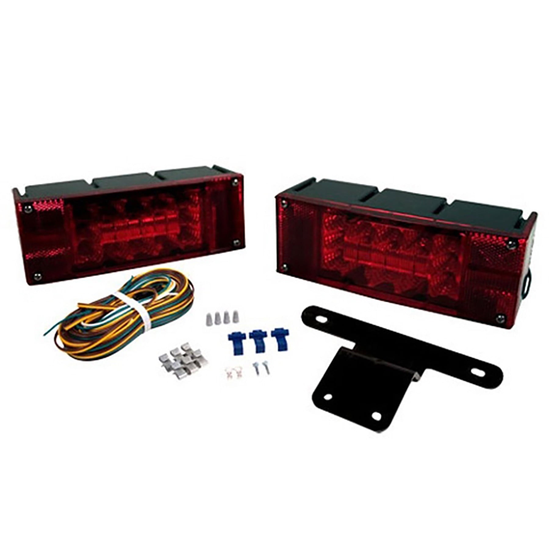 Hopkins Towing Solutions Submersible LED Low-Profile Trailer Light Kit, C7280, Over & Under 80" Wide