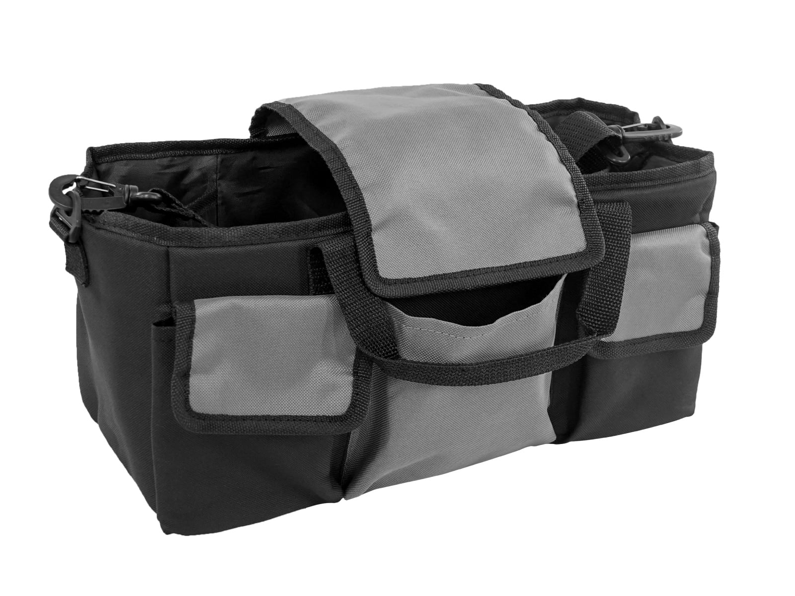 Auto Drive Gray Universal Portable Car Seat Organizer Bag