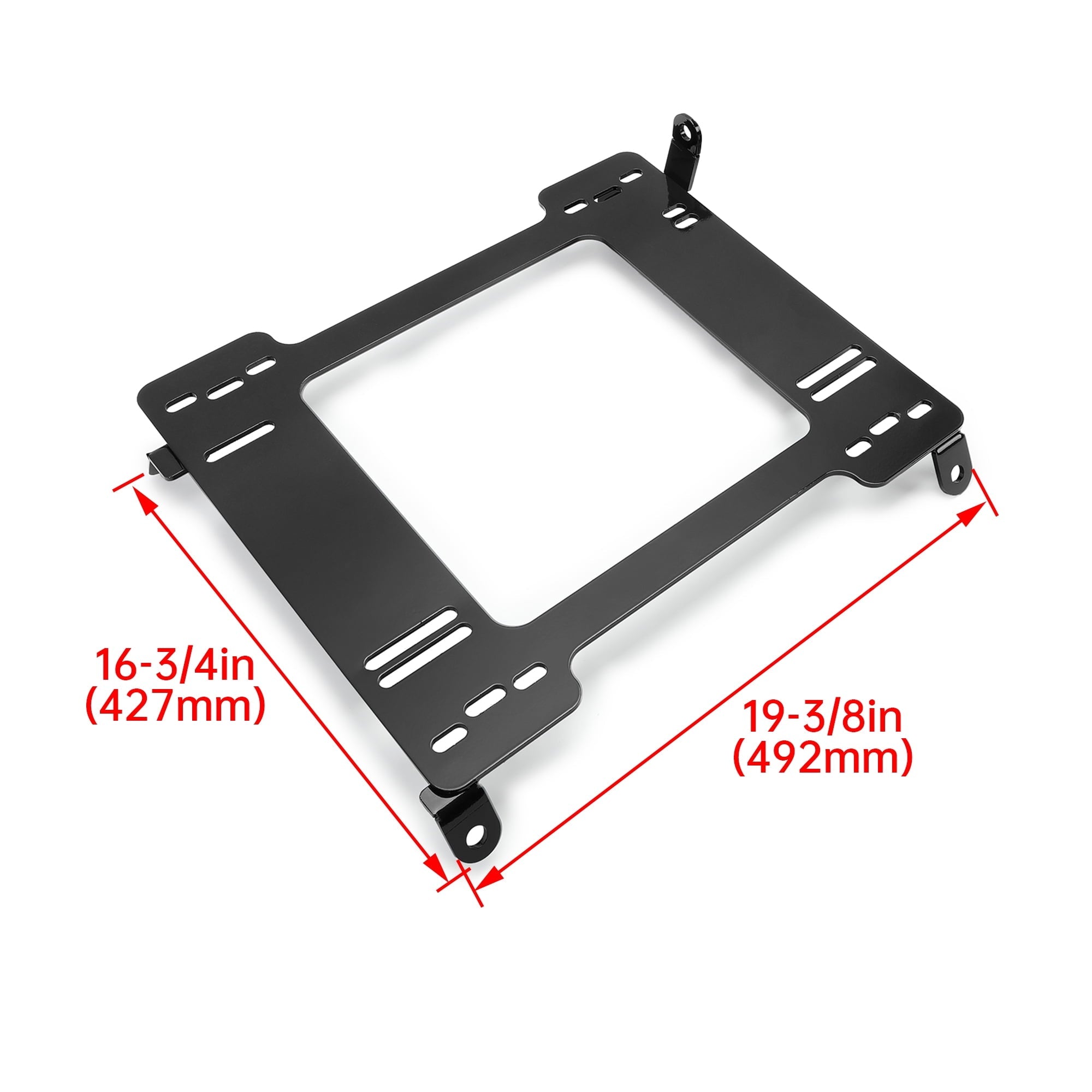 Kojem Front Race Seat Base Mount Brackets Adapter Pair for 1992-2000 Honda EG6 Civic Replaces SB031PA SB031DR