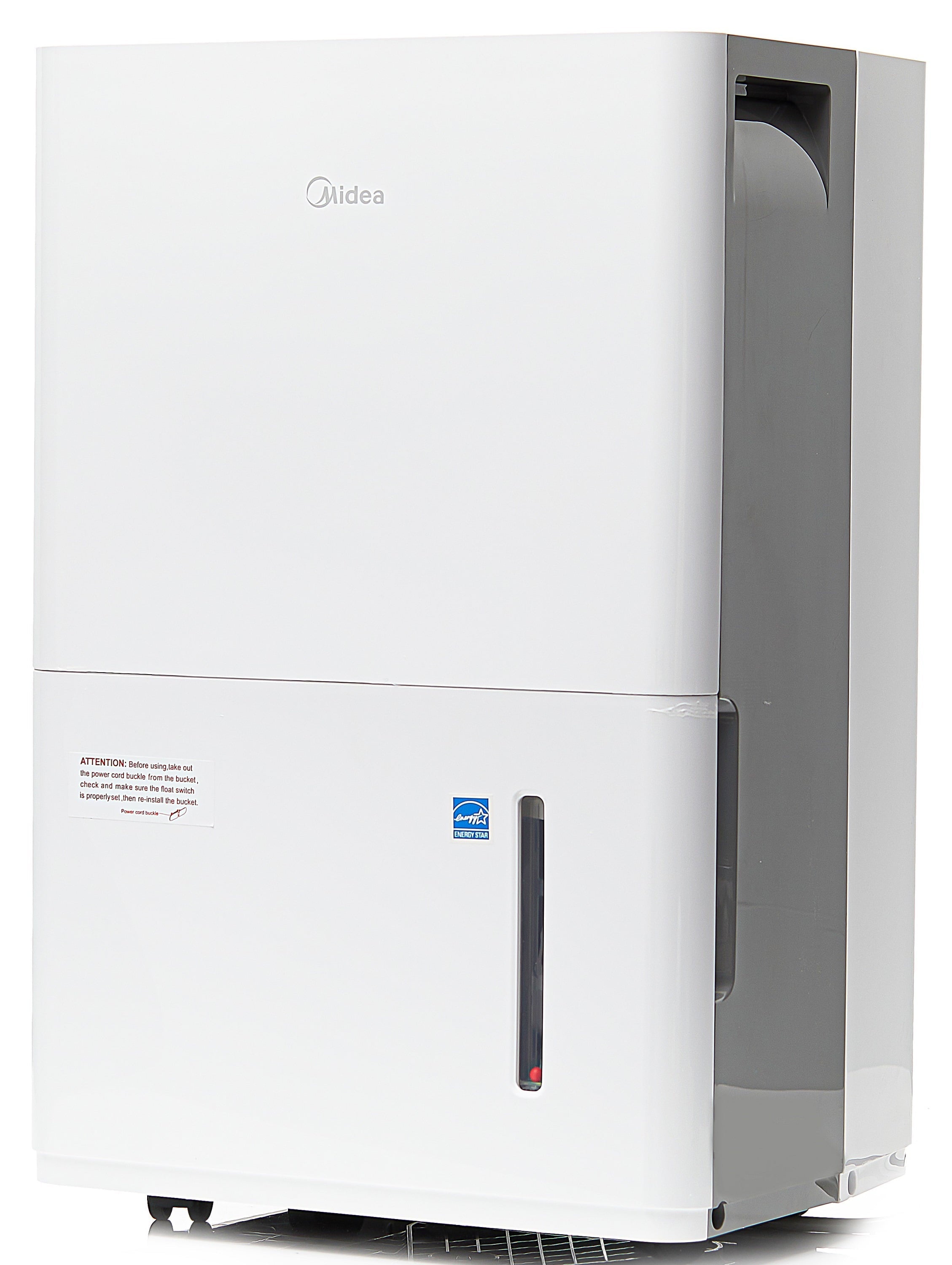 Restored Midea 35-Pint Energy Star Smart Dehumidifier for Very Damp Rooms, White, MAD35S1WWT (Refurbished)