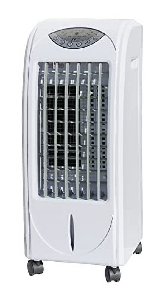 Cooling Fan with Ultrasonic Humidifier