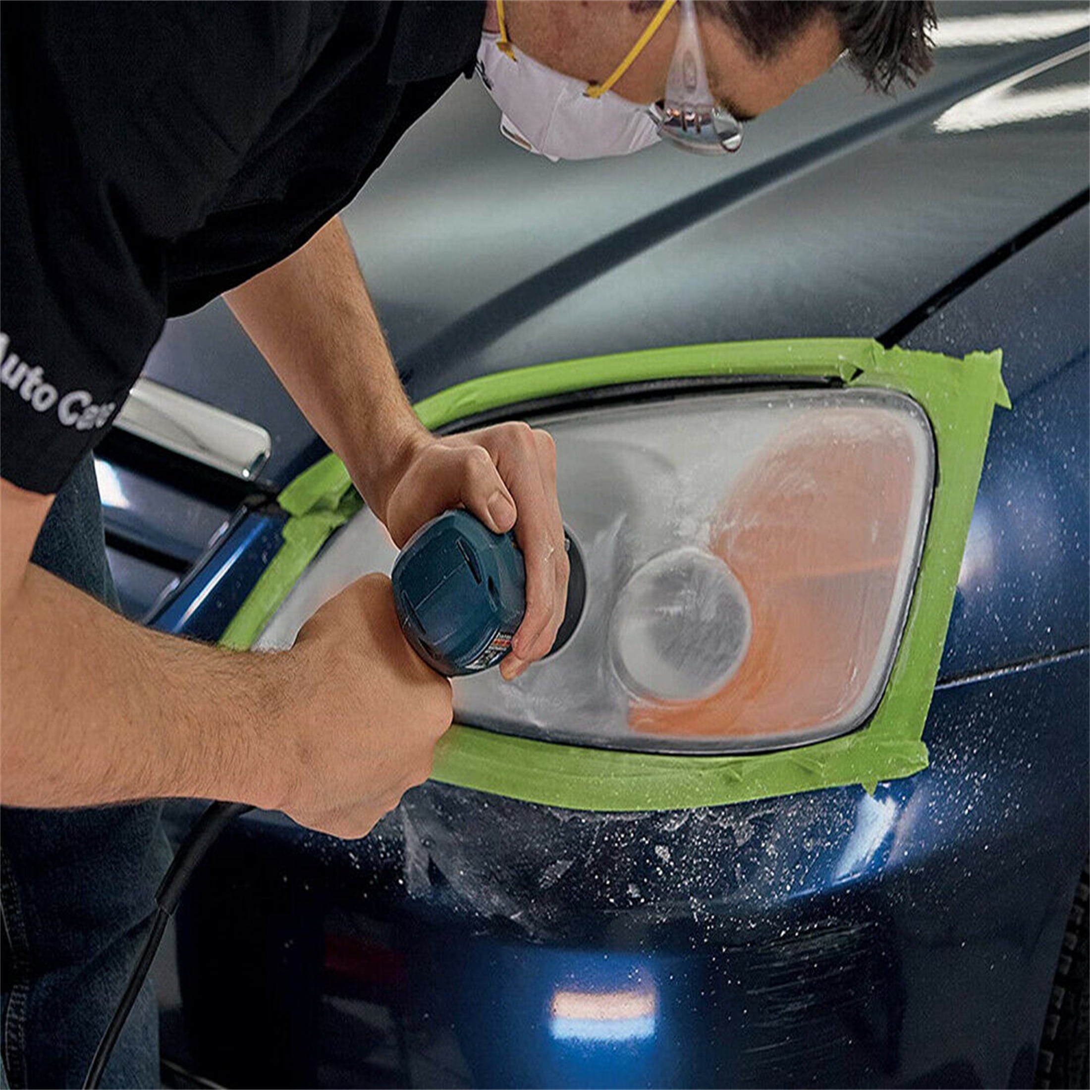 Headlight Restoration Kit Car Lamp Lens Cleaning Restoration Repair Set