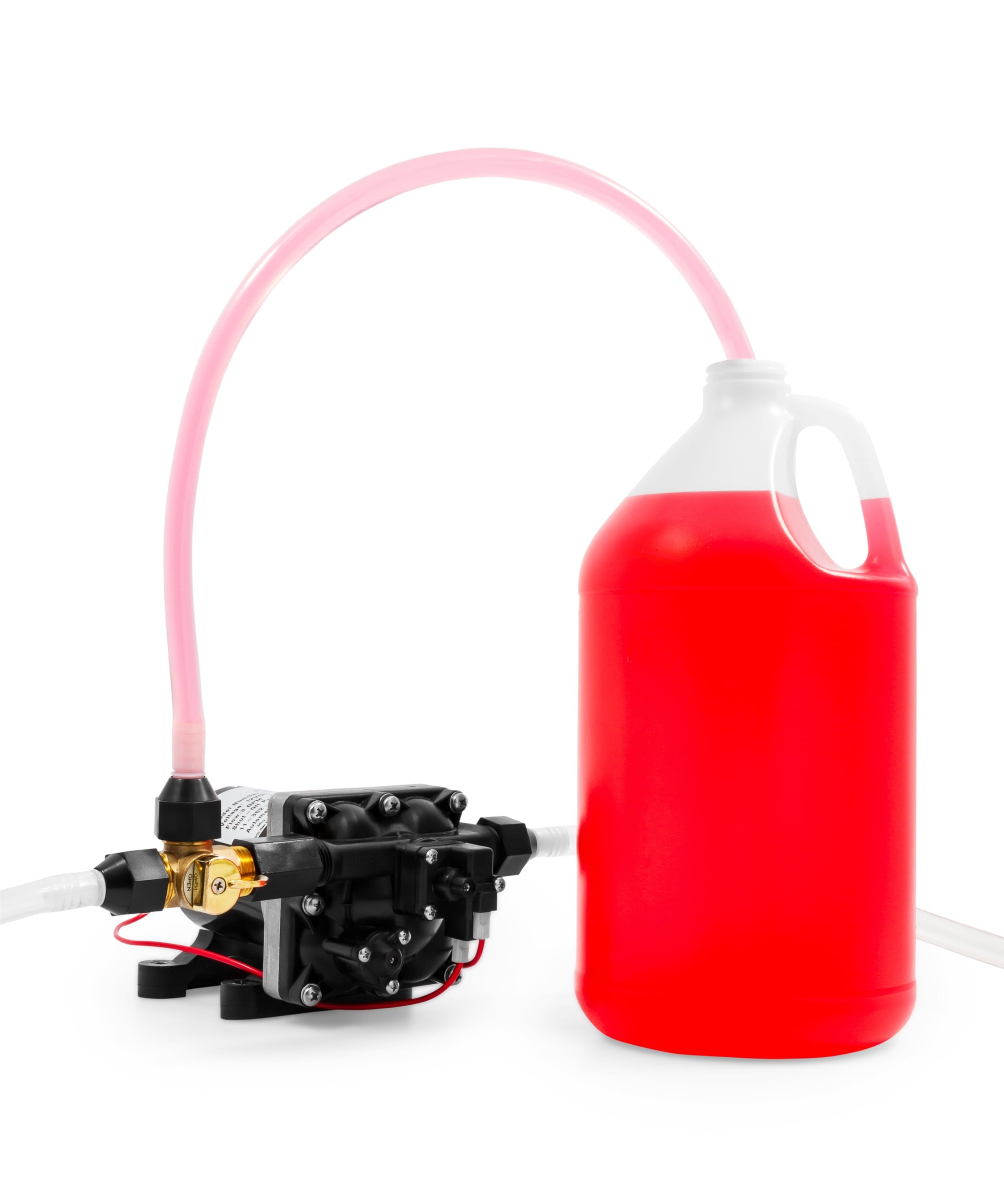 Camco RV Pump Converter Winterizing Kit | Includes Brass Valve, Siphon Hose, Pump Adapters, and More (36543)